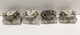 LOT OF 4 GUARANTEED! SQUARE D 10A 600V CONTACT BLOCKS 9001-KA1
