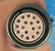 MS3106B20-29S MITSUBISHI FOR SERVO ENCODER CONNECTORS MS3106B20-29S 17 PINS