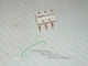 SIEMENS 3RV1915-5A BUSBAR LINE SIDE FEEDER LUG 63A 3PH 690VAC