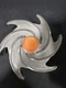 ITT Goulds Pumps OEM 0101-528-1203 Impeller, 316SS, 3196