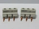 LOT OF 2 SIEMENS BUSBAR FEEDER 3RV1915-5A 3RV19155A 63A 63 A AMP 690V