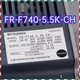 1PCS USED Mitsubishi F700 Series Inverter FR-F740-5.5K-CH 380v 5.5kw Fast ship #