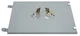 Square D Model 5/6 12" MCC Bucket Door w/ Hinge Hardware - Next Day Option - New