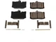 For 2016-2017 Lexus RC200t Brake Pad Set Front Bosch 75583WFDB F Sport