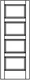 4 Panel Equal Square Stile & Rail Interior Wood Doors 20 Wood Species Model# 4CC
