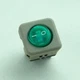 1pc PRONIC R2 Square Power Rocker Switch 4 Pins Green Lamp 10A 250VAC 15A 125VAC