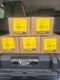9001BW93Y - Square D 2NO Yellow Pendant Control Station 5A 600VAC Motor LOT OF 5