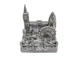 London City Silver Skyline 3D Square Model 4 1/2 inches