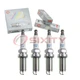4 pcs NGK Laser Iridium Spark Plugs for 2015-2017 Lexus NX200t 2.0L L4 - vo