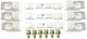 CK-3TF46 FITS SIEMENS 3TY7460-OA 3TY7460-0A REPLACEMENT CONTACT KITS 3TF46 