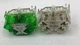Lot Of 2 Square D 9001-KA1 Ser K AND 9001-KA2 Ser K Contact Blocks