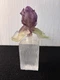 Square Perfume Bottle Model Iris Crystal Daum France Model5