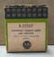Allen-Bradley X-232217 Stationary Contact Block / Sz 0 / 3-P / Series K - NOS