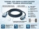 Yaskawa JZSP-CMP00-03 Servo Encoder Cable 3M Sigma-V SGDV CN2 Drive End RH