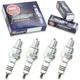 4pcs 80-81 Honda CM200T Twinstar NGK Iridium IX Spark Plugs 194cc 11ci Kit aj