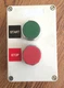 Cutler Hammer E22 Plastic Enclosure w/2 Buttons. Used. Free Shipping