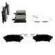 Bosch Blue Front Rear Ceramic Disc Brake Pad Kit For GS200t GS450h IS200t RC200t