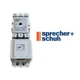 Used Sprecher+schuh Motor Contactor CA6-140 w/ CEP7 Solid State Overload Relay