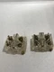 SQUARE D 9001-KA1 CONTACT BLOCK 1NO/1NC PILOT DUTY (LOT OF 2) SERIES G