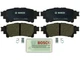 For 2016-2017 Lexus IS200t Brake Pad Set Rear Bosch 51675WBWP