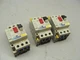 LOT OF 3 TELEMECANIQUE MOTOR STARTERS GV2-M08 W/AUX CONTACT GV2-AN11