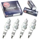 4pcs 1982 Honda CM200T Twinstar NGK Iridium IX Spark Plugs 194cc 11ci Kit fo