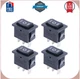 4Pcs Square Momentary Rocker Switch on-off-on SPDT 3 Pin 3Position 6A 250VAC/10A