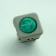 PRONIC R2 4-Pin Square Power Rocker Switch with Green Lamp 10A 250VAC/15A 125VAC